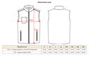 Gilet de travail avec broderie