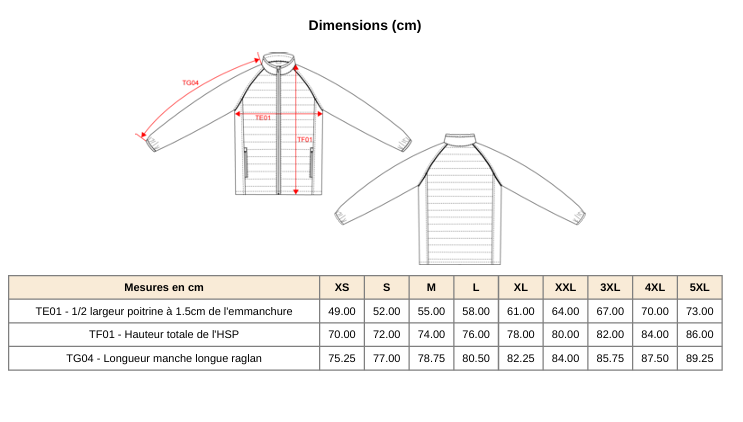 Veste softshell de travail avec broderie 