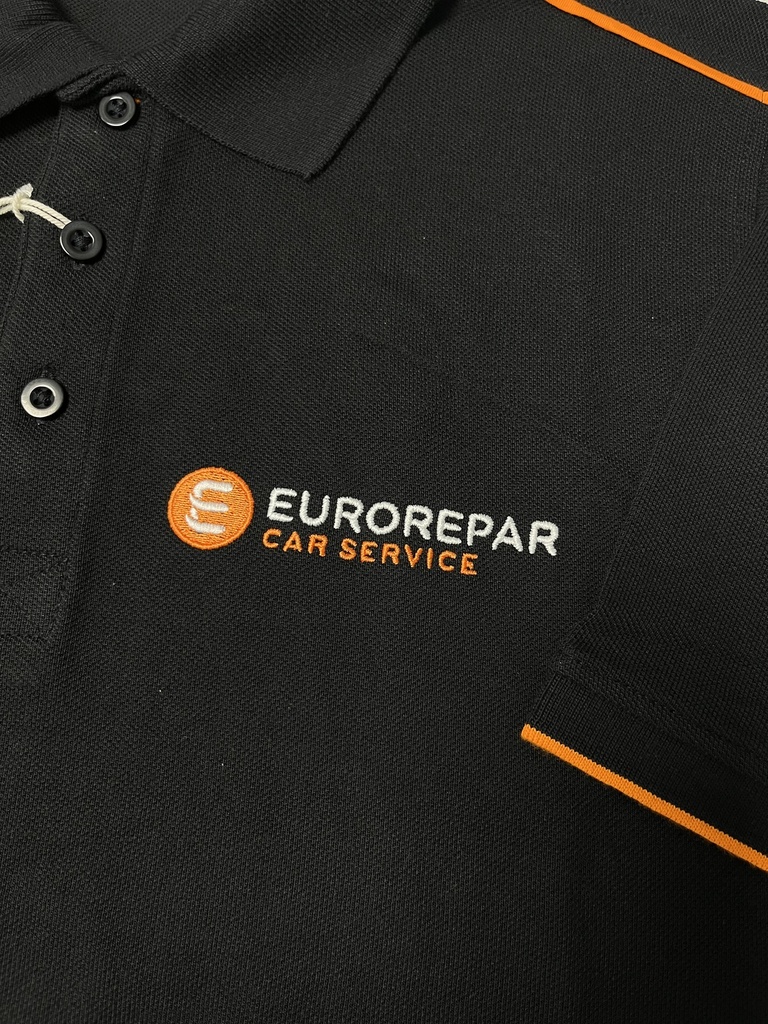 Polo de travail avec broderie