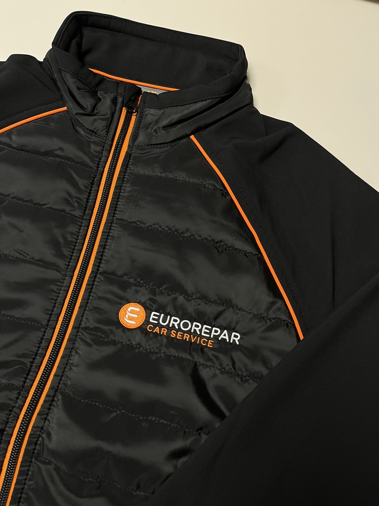 Veste softshell de travail avec broderie 