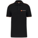 Work polo with embroidery             