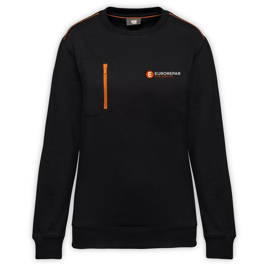 [ERCS-W040-S] Sweat-shirt avec broderie (S)