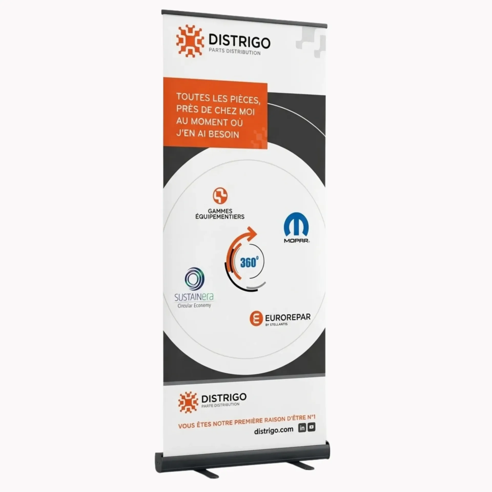 DISTRIGO-kakemono biedt 360