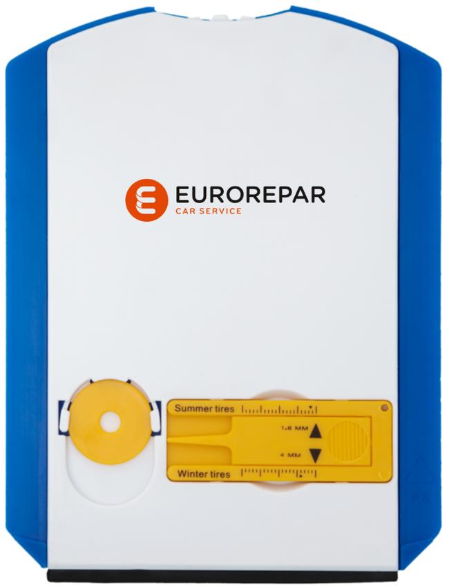 Parking disc with tools               