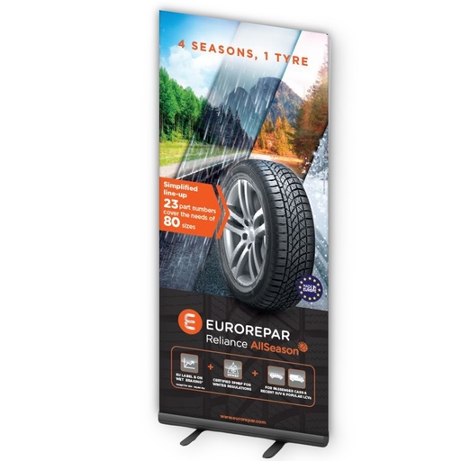 Reliance roll-up banner               