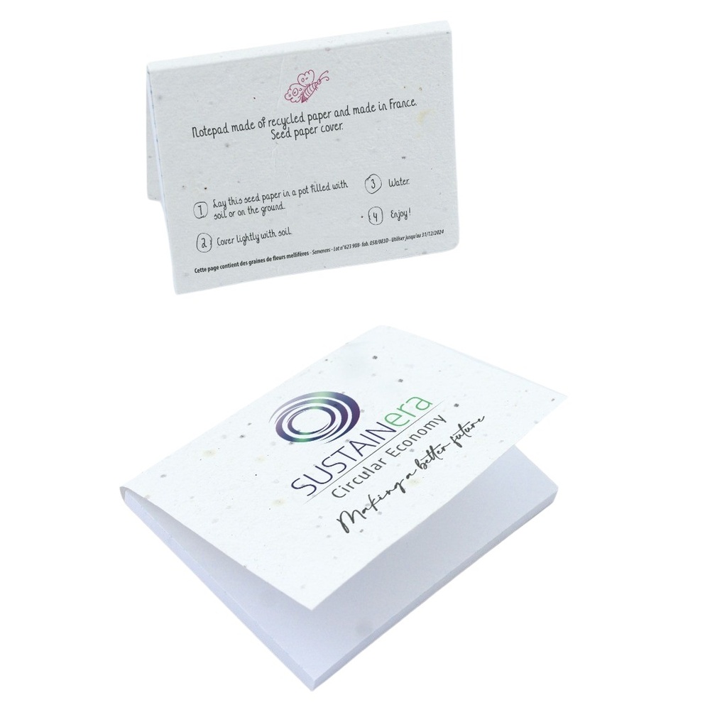 Bloc-notes à semer