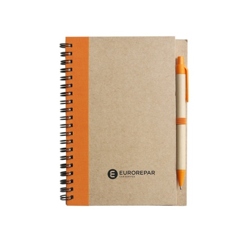 Notebook à spirales recyclé