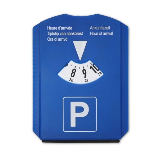 Disque de parking avec outils