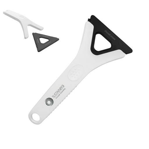 [SUST-0400] Recycled 3-in-1 ice scraper           